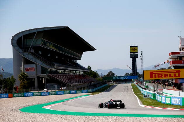 44 Lewis Hamilton GBR, Mercedes AMG Petronas F1 Team , F1 Grand Prix of Spain at Circuit de Barcelona Catalunya on May 7, 2021 in Barcelona, Spain Photo by HOCH ZWEI Barcelona Spain