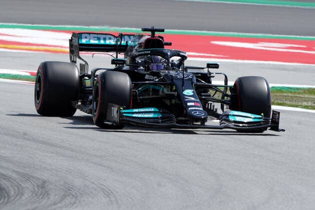 Formula 1 Aramco Gran Premio De Espana 2021 Formula 1 Aramco Gran Premio De Espana 2021. Lewis Hamilton of Mercedes AMG F1 Team Barcelona Circuiti de Barcelona-Catalunya Spain Copyright: xBarnix