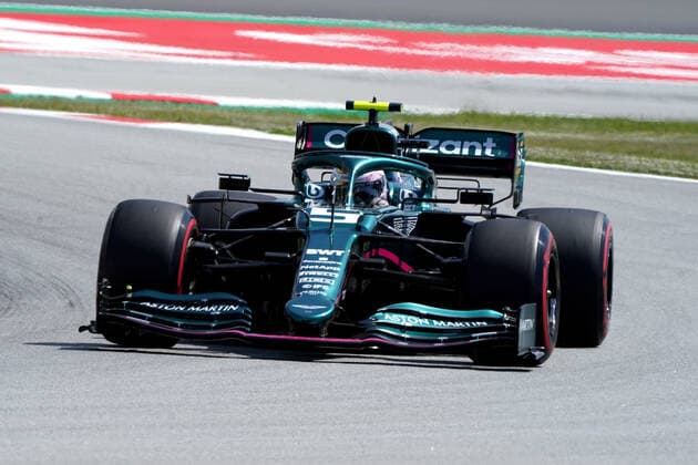 Formula 1 Aramco Gran Premio De Espana 2021 Formula 1 Aramco Gran Premio De Espana 2021. Sebastian Vettel of Scuderia Ferrari Barcelona Circuiti de Barcelona-Catalunya Spain Copyright: xBarnix