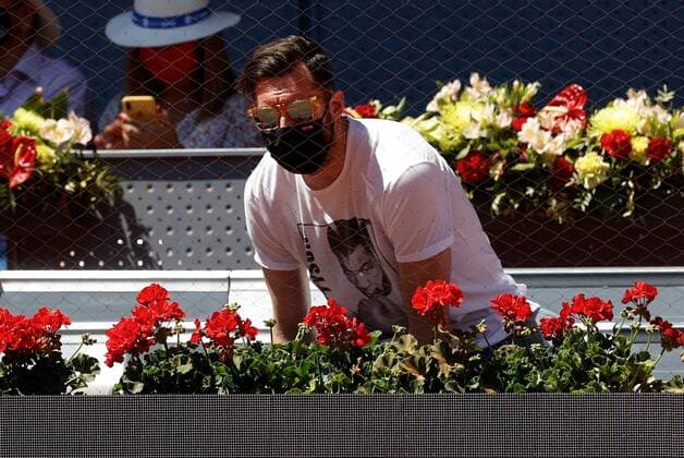 Real Madrid s basketball player Rudy Fernandez watches the Mutua Madrid Open quarterfinal match between Rafa Nadal of Spain and Alexander Zverev of Germany, held in Madrid, Spain, 07 May 2021. Mutua Madrid Open tennis tournament !ACHTUNG: NUR REDAKTIONELLE NUTZUNG!  Copyright: xCHEMAxMOYAx GRAF1534 20210507-637559984758744739
