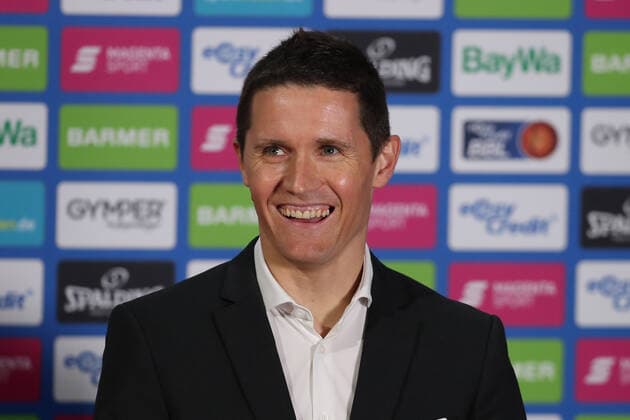 Head coach Jaka Lakovic Ulm during an interview GER, FC Bayern Basketball vs ratiopharm ulm, basketball, 1 Bundesliga, season 2020 2021, 07 05 2021, GER, FC Bayern Basketball vs ratiopharm ulm, basketball, 1 Bundesliga, season 2020 2021, 07 05 2021, Munich Copyright: xEIBNER MarcelxEngelbrechtx EP_EER
