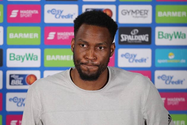 Jajuan Johnson Munich during an interview GER, FC Bayern Basketball vs ratiopharm ulm, basketball, 1 Bundesliga, season 2020 2021, 07 05 2021, GER, FC Bayern Basketball vs ratiopharm ulm, basketball, 1 Bundesliga, season 2020 2021, 07 05 2021, Munich Copyright: xEIBNER MarcelxEngelbrechtx EP_EER
