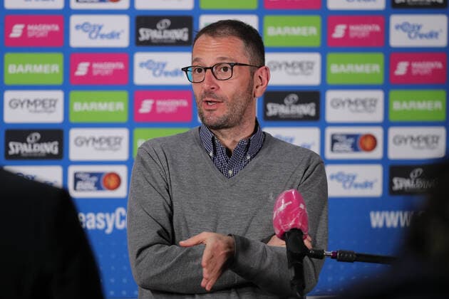 Sports director Daniele Baiesi Munich during an interview GER, FC Bayern Basketball vs ratiopharm ulm, basketball, 1 Bundesliga, season 2020 2021, 07 05 2021, GER, FC Bayern Basketball vs ratiopharm ulm, basketball, 1 Bundesliga, season 2020 2021, 07 05 2021, Munich Copyright: xEIBNER MarcelxEngelbrechtx EP_EER
