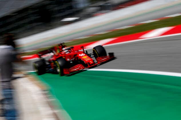 16 Charles Leclerc MON, Scuderia Ferrari Mission Winnow , F1 Grand Prix of Spain at Circuit de Barcelona Catalunya on May 7, 2021 in Barcelona, Spain Photo by HOCH ZWEI Barcelona Spain