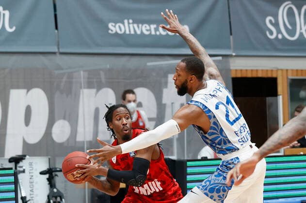 Basketball, BBL, s.Oliver Würzburg - Fraport Skyliners Frankfurt