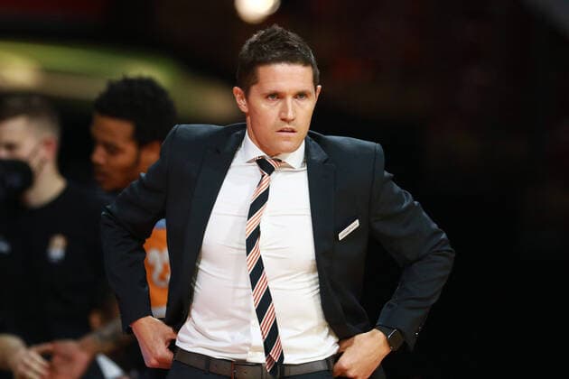 Jaka Lakovic Ulm Basketball, Easycredit BBL, FC Bayern Munich Ratiopharm Ulm at the Audi Dome on 07 05 2021 PHOTO Mladen Lackovic LakoPress