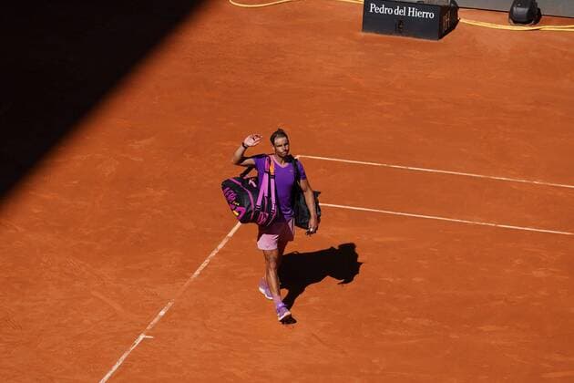 Rafael Nadal SPA VS Alexander Zverev GER Durning Match Master 1000 Mutua Madrid Open 2021, Madrid May 7, 2021 Cordon Press Cordon Press  xx xx