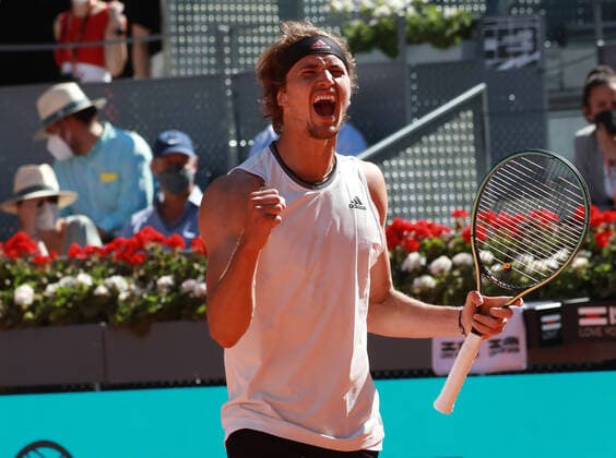 2021 Madrid Open Alexander Zverev , Germany