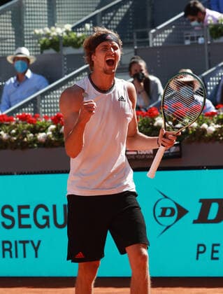 2021 Madrid Open Alexander Zverev , Germany