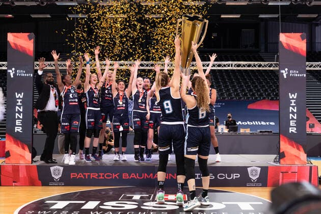 Basketball, Women, Swiss Cup, Geneve Elite Basket - BFC Elfic Fribourg