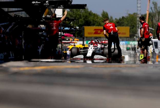 7 Kimi Raikkonen FIN, Alfa Romeo Racing ORLEN , F1 Grand Prix of Spain at Circuit de Barcelona Catalunya on May 8, 2021 in Barcelona, Spain Photo by HOCH ZWEI Barcelona Spain
