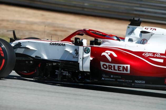 7 Kimi Raikkonen FIN, Alfa Romeo Racing ORLEN , F1 Grand Prix of Spain at Circuit de Barcelona Catalunya on May 8, 2021 in Barcelona, Spain Photo by HOCH ZWEI Barcelona Spain