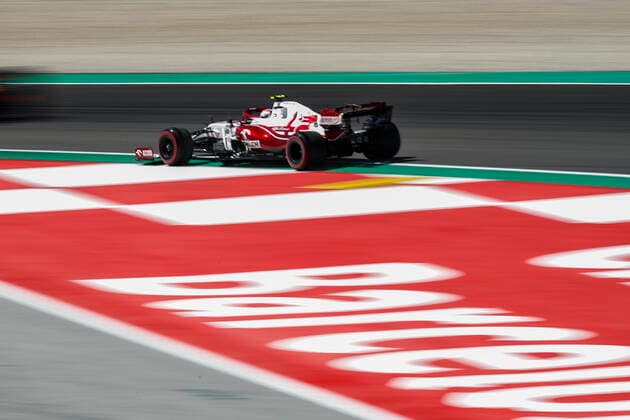 99 Antonio Giovinazzi ITA, Alfa Romeo Racing ORLEN , F1 Grand Prix of Spain at Circuit de Barcelona Catalunya on May 8, 2021 in Barcelona, Spain Photo by HOCH ZWEI Barcelona Spain