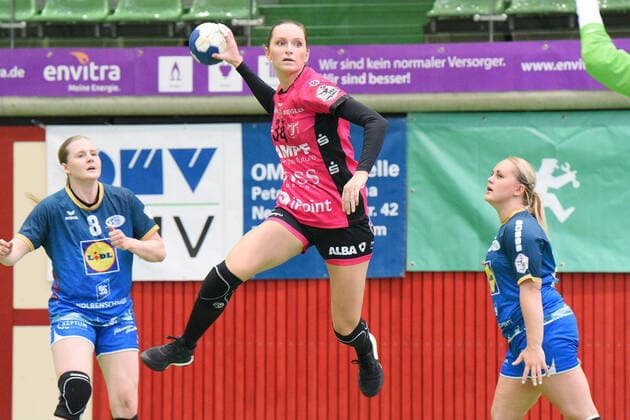 Silje Brons Petersen TusSies Metzingen 34 Neckarsulmer Sport Union vs TusSies Metzingen Handball, HBF, DHB Pokalspiel, Ligaspiel, Saison 2020 2021 , 08 05 2021 Neckarsulmer Sport Union vs TusSies Metzingen , HBF , Ligaspiel , 08 05 2021 Neckarsulm Copyright: xBaur xEibner-Pressefotox EP_Toba