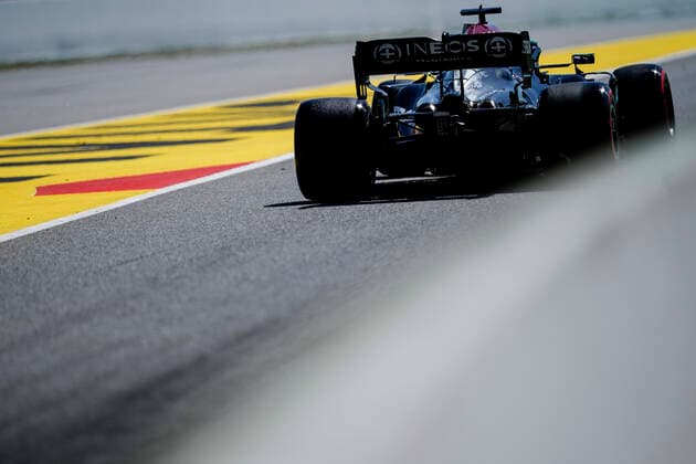 May 8, 2021, Montmelo, Spain: LEWIS HAMILTON of Great Britain and Mercedes-AMG F1 Team drives during the qualifying session of the 2021 FIA Formula 1 Spanish Grand Prix at Circuit de Barcelona-Catalunya in Montmelo, Spain. Montmelo Spain - ZUMAg147 20210508_zap_g147_038 Copyright: xJamesxGasperottix