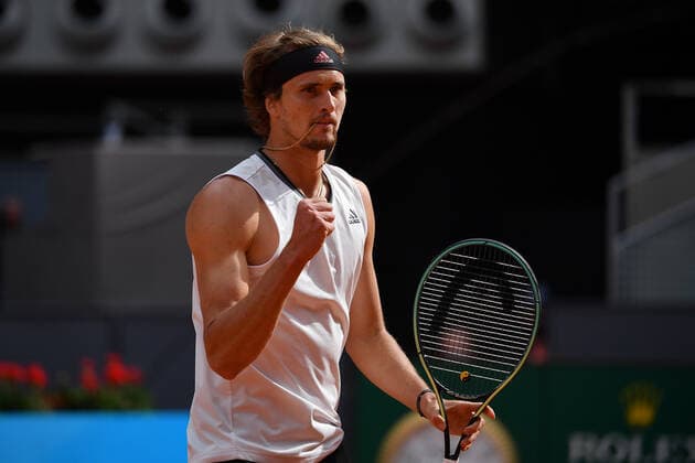 Alexander Zverev TENNIS : Mutua Madrid Open - 08 05 2021 AntoineCouvercelle Panoramic 