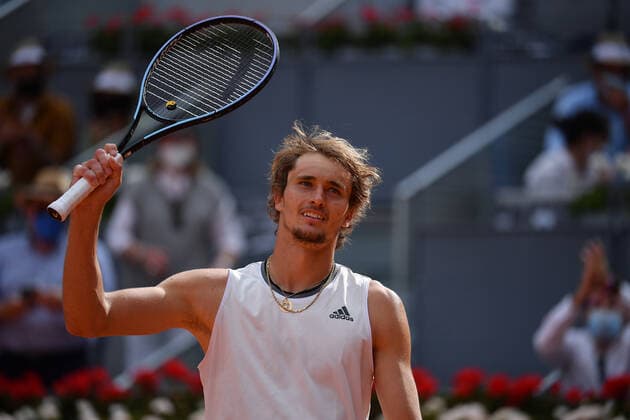Alexander Zverev TENNIS : Mutua Madrid Open - 08 05 2021 AntoineCouvercelle Panoramic 
