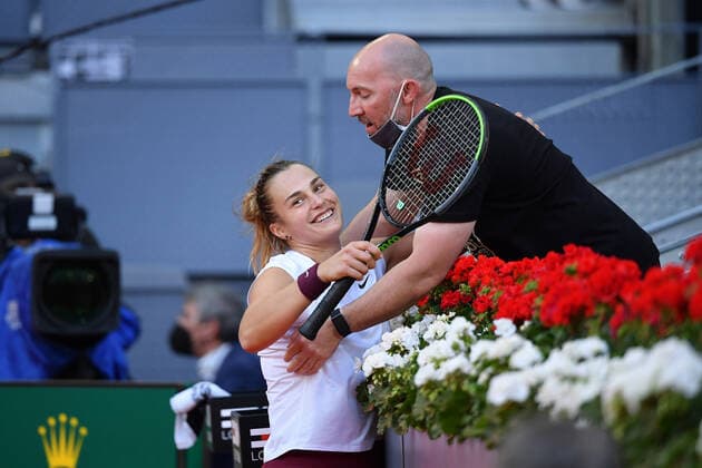 Aryna Sabalenka (Blr) TENNIS : Mutua Madrid Open - 08 05 2021 AntoineCouvercelle Panoramic 
