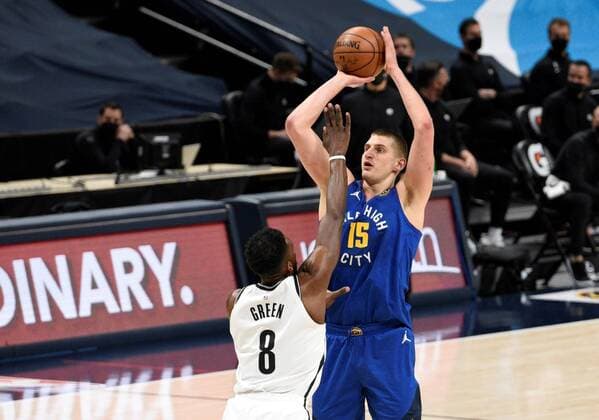 Basketball, NBA, Denver Nuggets - Brooklyn Nets