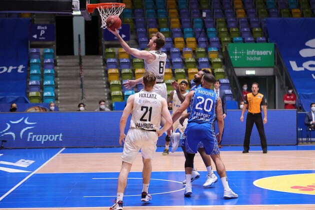 Basketball, BBL, Fraport Skyliners - Hamburg Towers