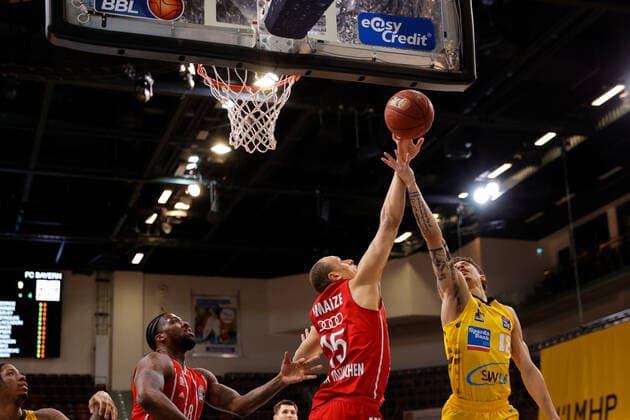 Basketball, BBL, MHP RIESEN Ludwigsburg - Bayern Munich