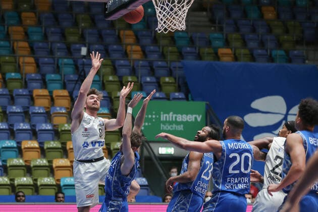 h61 Moore Rasheed, Fraport Skyliners, 20 , , GER, Basketball,Fraport Skyliners EWE Baskets Oldenburg, 02 05 2021, Frankfurt Copyright: xEibner-Pressefoto UlrichxScherbaumx EP_usm