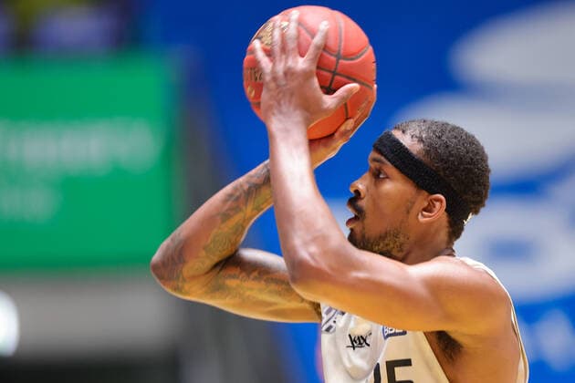 Fraport Skyliners Hamburg Towers, easyCredit BBL Terry Allen Hamburg Towers, 25 Basketball match of the easyCredit BBL between Fraport Skyliners and Hamburg Towers on May 9, 2021 at Fraport Arena in Frankfurt am Main , Frankfurt am Main Hesse Germany Fraport Arena