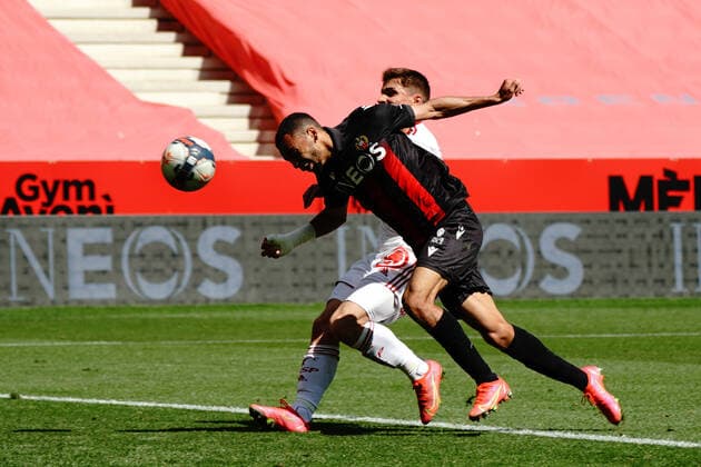 Alexis Claude Maurice (OGC Nice) FOOTBALL : OGC Nice vs Brest - Ligue 1 Uber Eats - Nice - 09 05 2021 NorbertScanella PanoramiC 