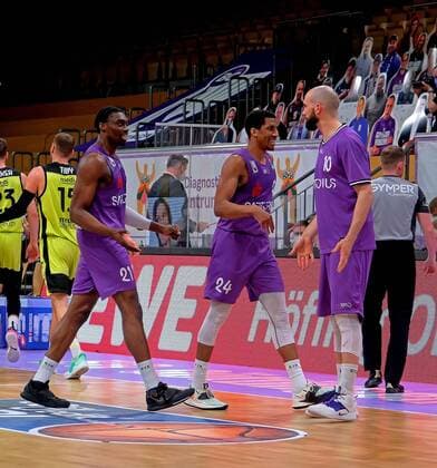 GSD zje123 season 2020 21 Easy credit Basketball Bundesliga BG Göttingen medi bayreuth Göttingens jubilation