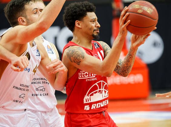 Diante Garrett JobStairs GIESSEN 11 , JobStairs GIESSEN 46ers vs Loewen Braunschweig, Basketball, Basketball Bundesliga, 34 Spieltag, 09 05 2021, JobStairs GIESSEN 46ers vs Loewen Braunschweig, Basketball, Basketball Bundesliga, 34 Spieltag, 09 05 2021, Photo EIBNER Joerg Niebergall Giessen Copyright: xJoergxNiebergall Eibner-Pressefox EP_JNL