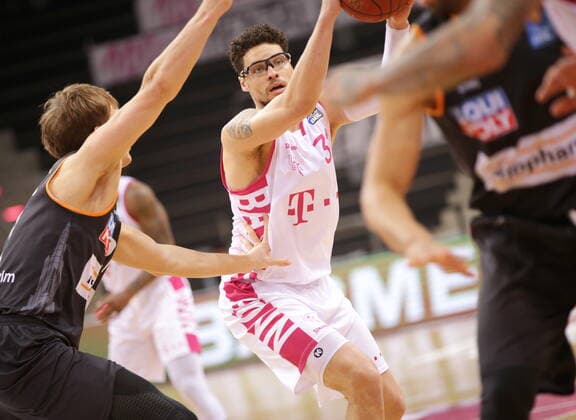 Isaiah Philmore Telekom Baskets Bonn vs ratiopharm Ulm easyCredit BBL 1 Bundesliga , Season 2020 2021 , Matchday 34