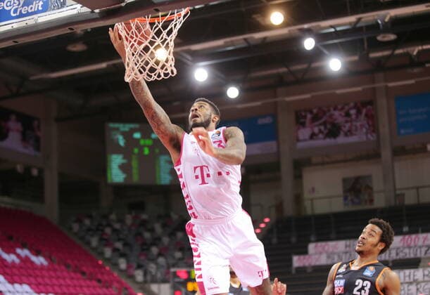 James Thompson IV Telekom Baskets Bonn vs ratiopharm Ulm easyCredit BBL 1 Bundesliga , Season 2020 2021 , Matchday 34