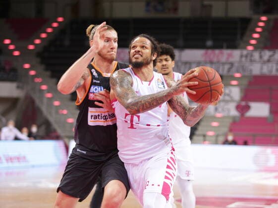 Chris Babb Telekom Baskets Bonn vs ratiopharm Ulm easyCredit BBL 1 Bundesliga , Season 2020 2021 , Matchday 34