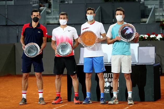 Tennis, ATP Tournament in Madrid, Doubles, Final