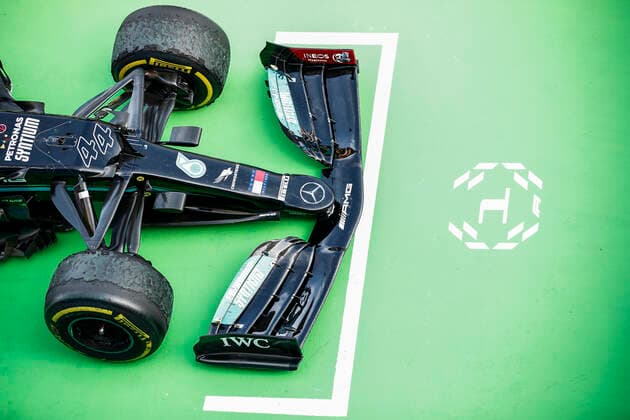 Mercedes AMG F1 W12 E Performance, F1 Grand Prix of Spain at Circuit de Barcelona Catalunya on May 9, 2021 in Barcelona, Spain Photo by HOCH ZWEI Barcelona Spain