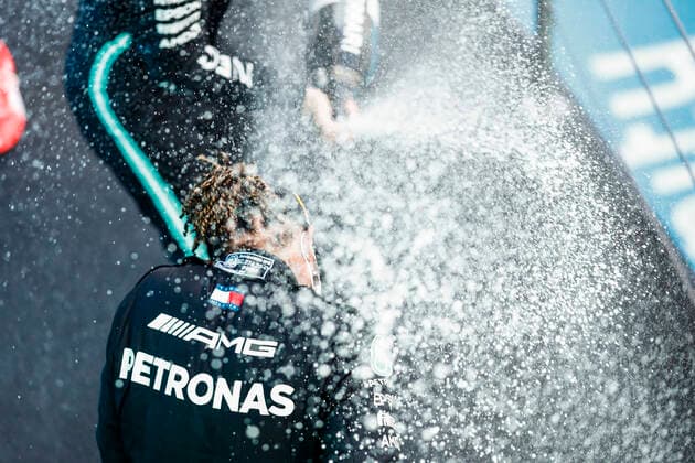 44 Lewis Hamilton GBR, Mercedes AMG Petronas F1 Team , F1 Grand Prix of Spain at Circuit de Barcelona Catalunya on May 9, 2021 in Barcelona, Spain Photo by HOCH ZWEI Barcelona Spain