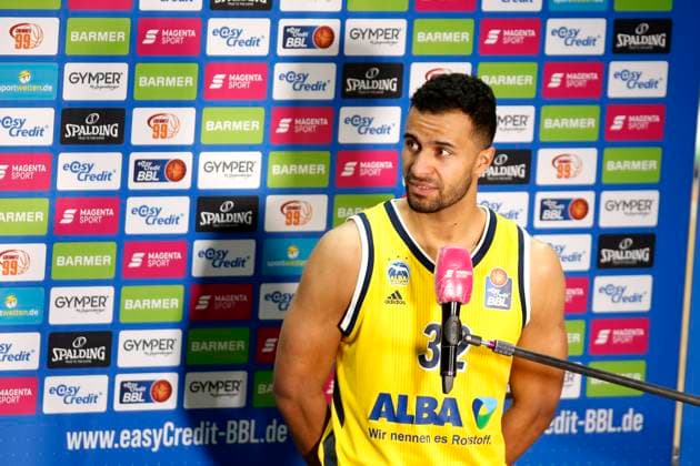 09 05 2021, easyCredit Basketball Bundesliga, BBL, season 2020 2021, men, Chemnitz Niners ALBA Berlin Johannes Thiemann, Alba Berlin Chemnitz Messe Chemnitz Sachsen Germany