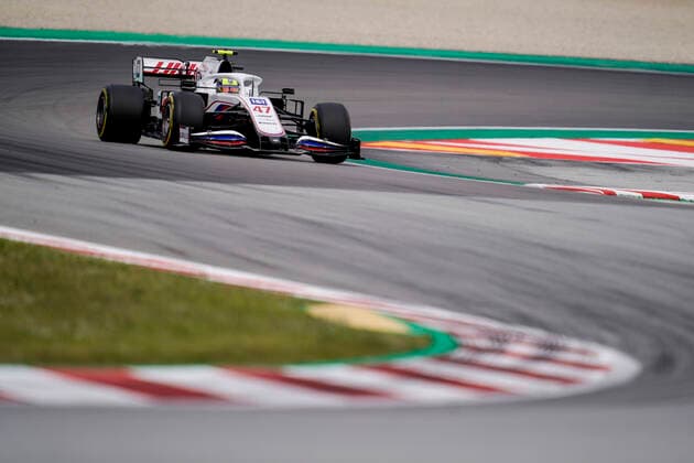 May 9, 2021, Montmelo, Spain: MICK SCHUMACHER of Germany and Haas F1 Team drives during the 2021 FIA Formula 1 Spanish Grand Prix at Circuit de Barcelona-Catalunya in Montmelo, Spain. Montmelo Spain - ZUMAg147 20210509_zap_g147_027 Copyright: xJamesxGasperottix