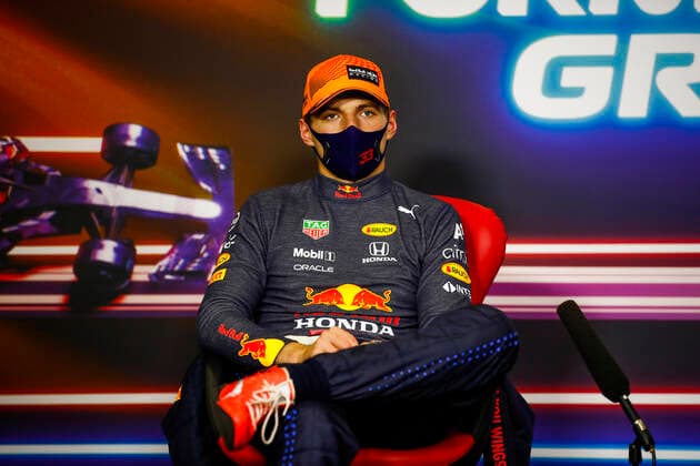 F1 Grand Prix of Spain 33 Max Verstappen (NED, Red Bull Racing), F1 Grand Prix of Spain at Circuit de Barcelona-Catalunya on May 9, 2021 in Barcelona, Spain. (Photo by Xavi Bonilla DPPI FIA Pool via HOCH ZWEI) Barcelona Spain Poolfoto HOCH ZWEI Pool Xavi Bonilla DP ,EDITORIAL USE ONLY