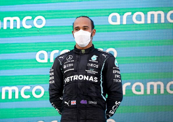 44 Lewis Hamilton GBR, Mercedes AMG Petronas F1 Team , F1 Grand Prix of Spain at Circuit de Barcelona Catalunya on May 9, 2021 in Barcelona, Spain Photo by HOCH ZWEI Barcelona Spain