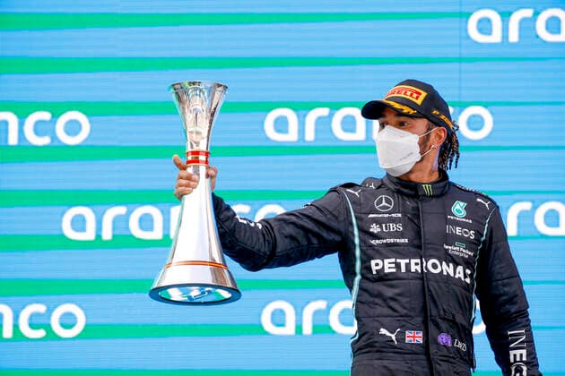 44 Lewis Hamilton GBR, Mercedes AMG Petronas F1 Team , F1 Grand Prix of Spain at Circuit de Barcelona Catalunya on May 9, 2021 in Barcelona, Spain Photo by HOCH ZWEI Barcelona Spain