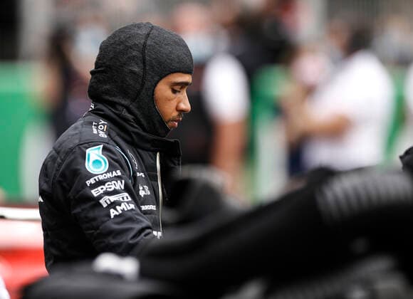 44 Lewis Hamilton GBR, Mercedes AMG Petronas F1 Team , F1 Grand Prix of Spain at Circuit de Barcelona Catalunya on May 9, 2021 in Barcelona, Spain Photo by HOCH ZWEI Barcelona Spain