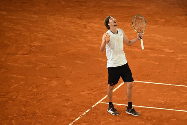 Alexander Zverev TENNIS : Mutua Madrid Open - 09 05 2021 AntoineCouvercelle Panoramic 