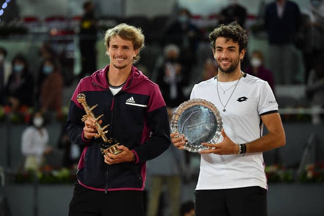 Alexander Zverev TENNIS : Mutua Madrid Open - 09 05 2021 AntoineCouvercelle Panoramic 