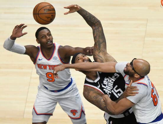 Basketball, NBA, Los Angeles Clippers - New York Knicks