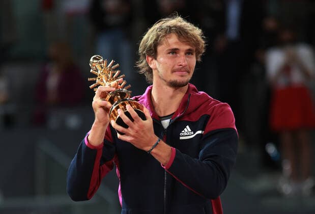2021 Madrid Open Alexander Zverev , Germany