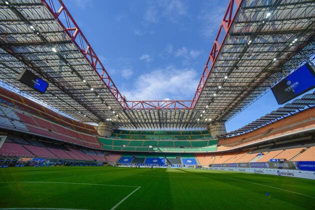 Inter v Sampdoria, Serie A football, Milano, Italy Milano, Italy. 08th, May 2021. Giuseppe Meazza seen before the Serie A match between Inter and Sampdoria in Milano. Milano Italy  Copyright: xGonzalesxPhoto TommasoxFimianox