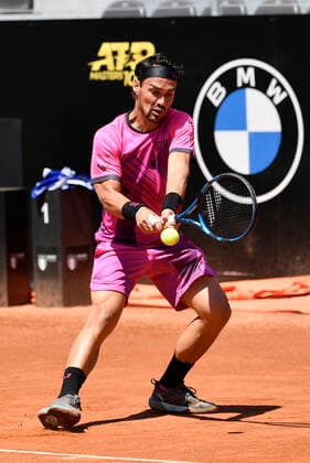 Photo Fabrizio Corradetti - LaPresse 10 05 2021 Roma (Italy) Tennis 1st round Kei Nishikori (JPN) vs Fabio Fognini (ITA) Internazionali BNL d Italia 2021 In the pic: Fabio Fognini  Copyright: xFabrizioxCorradetti LaPressex