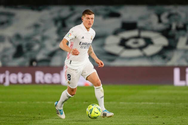 Real Madrid v Sevilla FC - La Liga Toni Kroos of Real Madrid in action during the Spanish Liga Santander match between Real Madrid and Sevilla FC at at Estadio Alfredo Di Stefano in Madrid, Spain. (credit: Indira) Madrid Spain daximages-ligasant210509_npbTW  Copyright: xDAXxImagesx