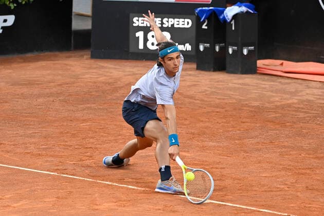 Photo Fabrizio Corradetti - LaPresse 10 05 2021 Roma (Italy) Tennis 1st round Hubert Hurkacz (POL) vs Lorenzo Musetti (ITA) Internazionali BNL d Italia 2021 In the pic: Lorenzo Musetti  Copyright: xFabrizioxCorradetti LaPressex